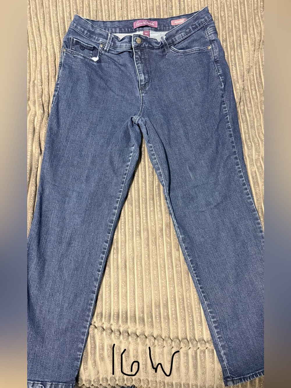 Women's Blue Denim Jeans size 16 W